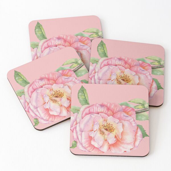 Item preview, Rose Watercolor Original Art Floral Painting designed and sold by Yarlseri.
