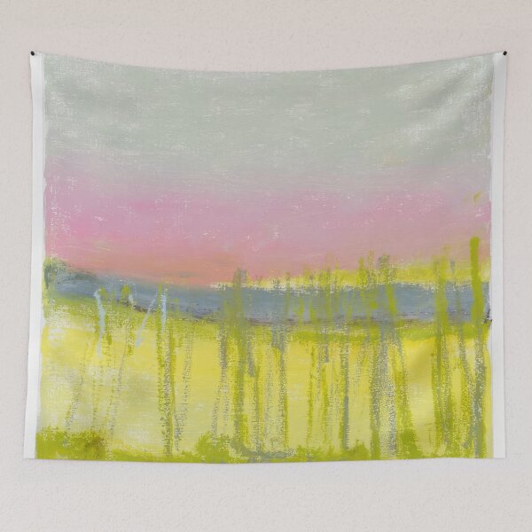 Item preview, New Upload  - Wolf Kahn - Best artist (76) - Vibrant Abstract Landscape - New Upload  - Wolf Kahn - Best artist  designed and sold by MirandaZArt.