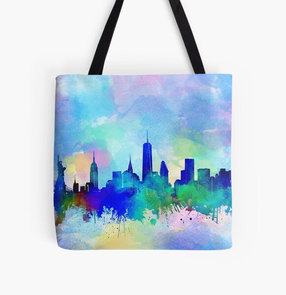 Embroidered City Artistry Collection Tote Bag - New York City – Beyond  Cushions