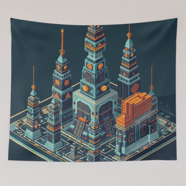 Item preview, Microchip Mansion designed and sold by AbstractAnom.