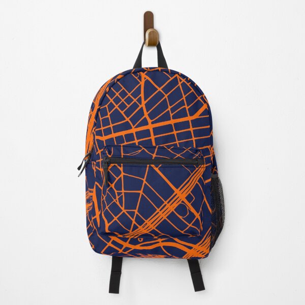 Item preview, Dallas City Grid: Minimalist Texas Map in Burnt Copper designed and sold by jasperpuss.