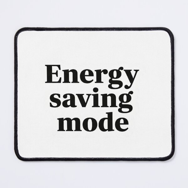 Item preview, Energy Saving Mode T-Shirt – Funny Minimalist Quote Shirt, Low Energy Aesthetic Tee designed and sold by gazaliya.