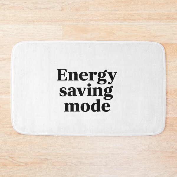 Item preview, Energy Saving Mode T-Shirt – Funny Minimalist Quote Shirt, Low Energy Aesthetic Tee designed and sold by gazaliya.