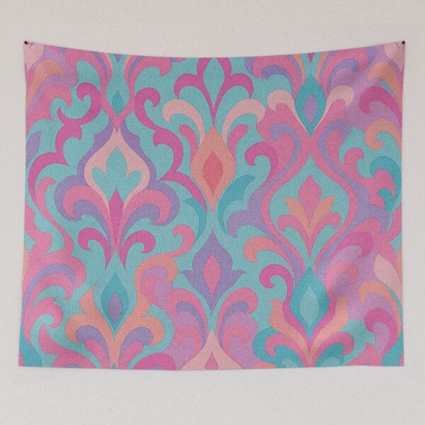 Item preview, Elegant Damask Floral Pattern designed and sold by sks-ai-artist.