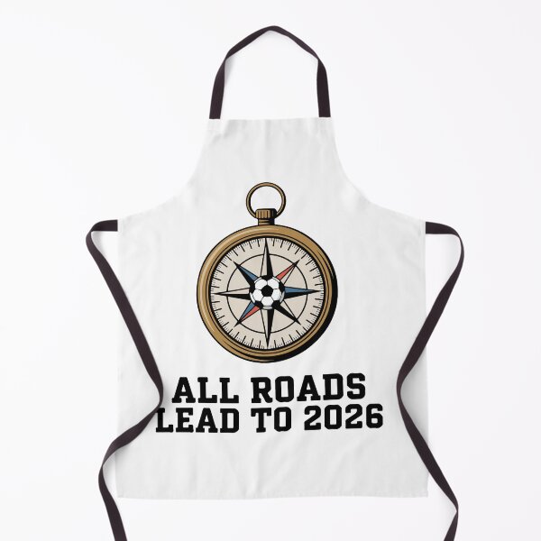 Item preview, All Roads Lead to 2026 Soccer Compass World Cup Football designed and sold by PixelWaveBD.