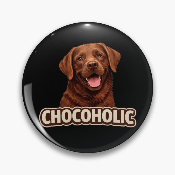 Item preview, Chocolate Lab Chocohaulic Funny Dog Lover Gift | Labrador Retriever Design designed and sold by 486DesignCo.