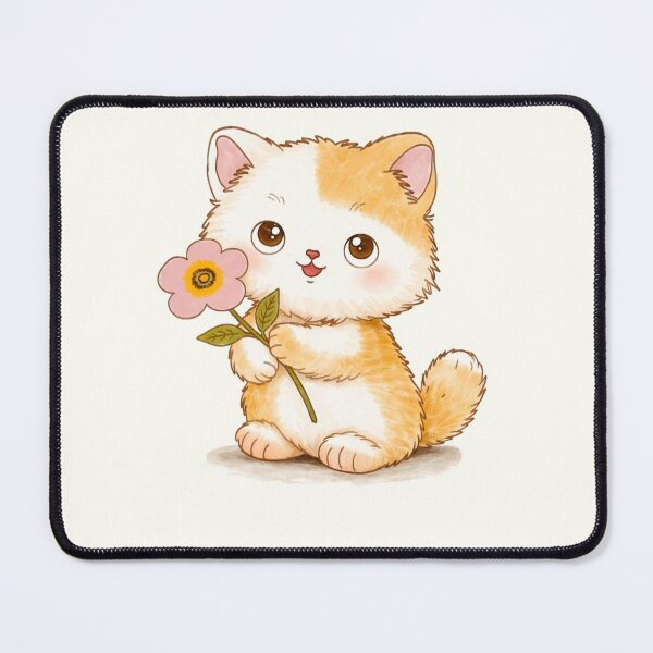 Item preview, Cute kitten illustration in watercolor. designed and sold by janine-ilustra.