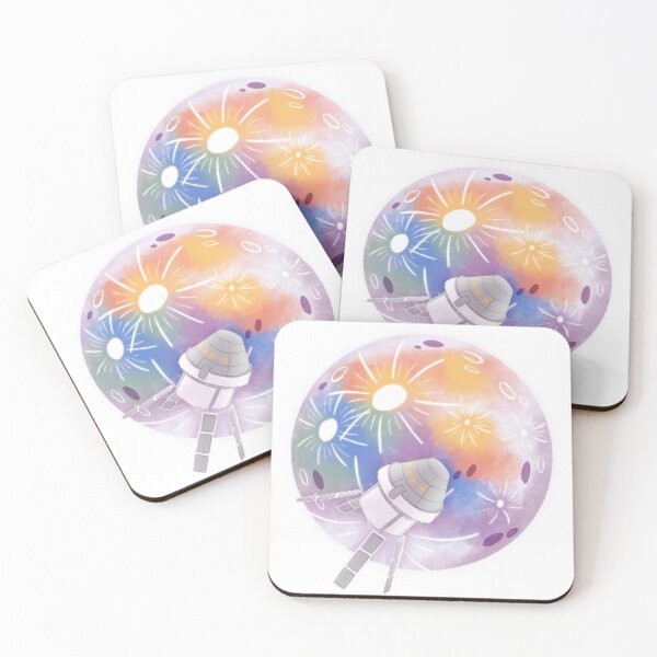 Item preview, Moon and Artemis II - without background  designed and sold by Soph's Studio.