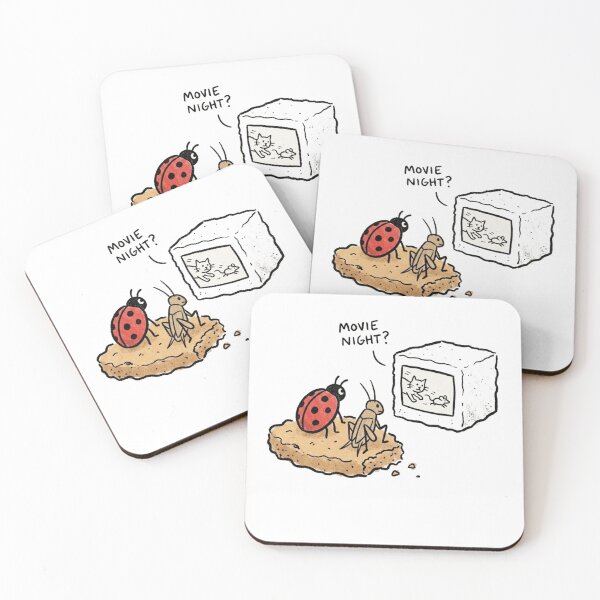 Item preview, Ladybug Cricket Tiny Movie Night designed and sold by Vieiranc.