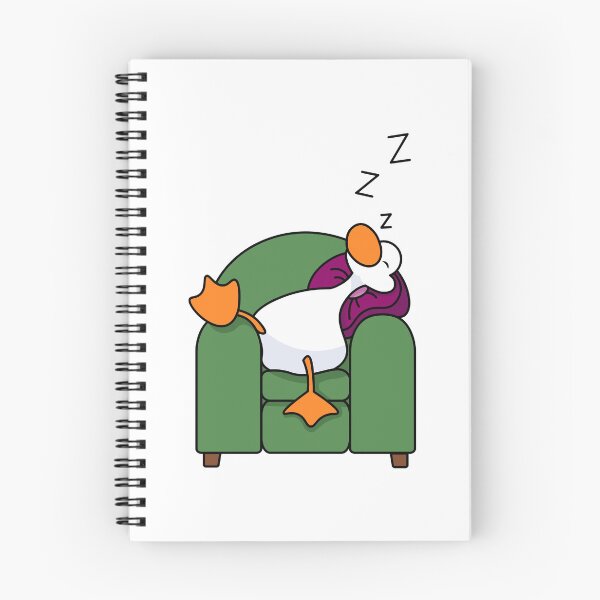 Item preview, Armchair nap, nap time ducky, cute duck taking a snooze designed and sold by EmmaSB-Designs.