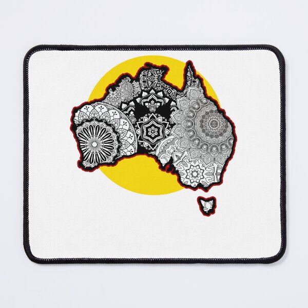 Item preview, Aboriginal abstract flag designed and sold by Lady-Frost.
