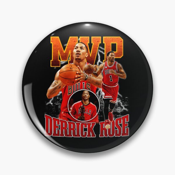 Item preview, Derrick Rose MVP Chicago Basketball Signature Vintage Retro 80s 90s Bootleg Rap Style  designed and sold by Tina1Creates.