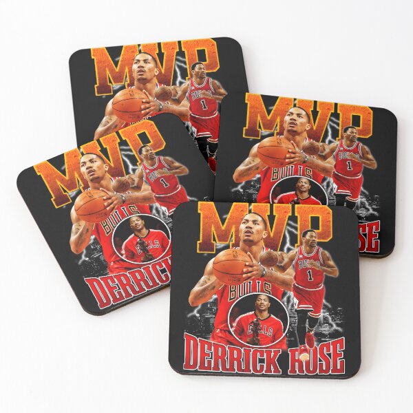 Item preview, Derrick Rose MVP Chicago Basketball Signature Vintage Retro 80s 90s Bootleg Rap Style  designed and sold by Tina1Creates.