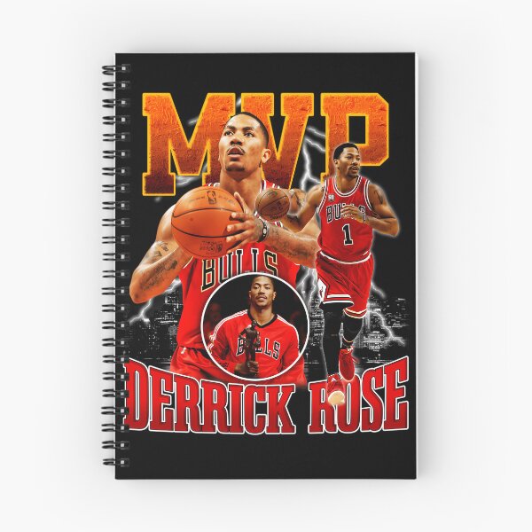 Item preview, Derrick Rose MVP Chicago Basketball Signature Vintage Retro 80s 90s Bootleg Rap Style  designed and sold by Tina1Creates.