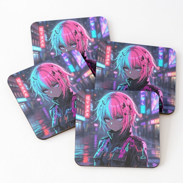 Item preview, insanitybreed Official Another - Neon Rain designed and sold by INSANITYBREED.