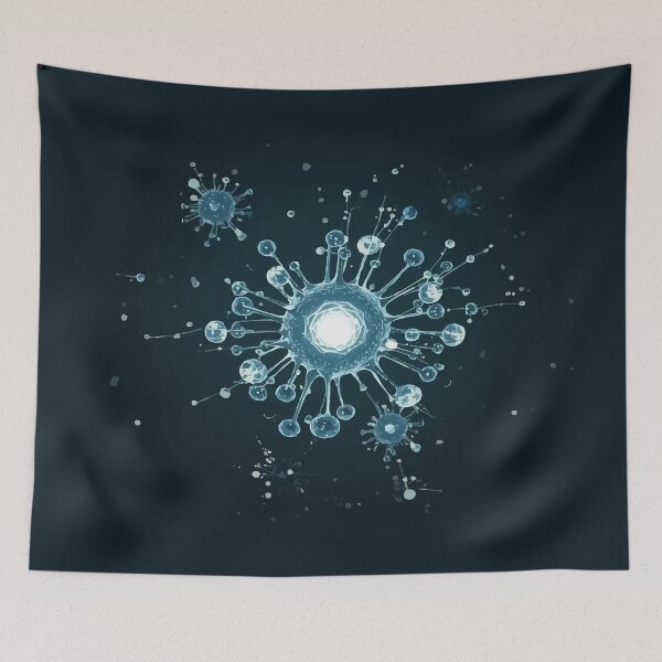 Item preview, Microscopic Malady designed and sold by AbstractAnom.