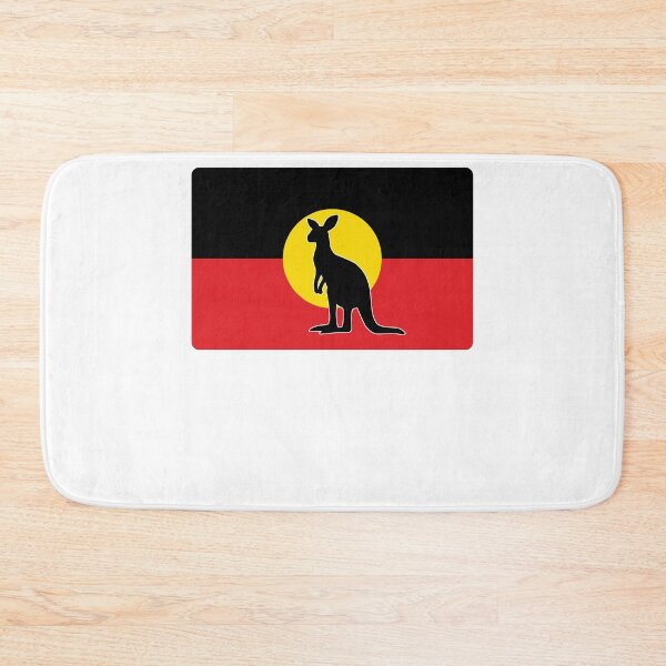 Item preview, Aboriginal flag Australian kangaroo designed and sold by Lady-Frost.