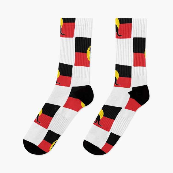 Item preview, Aboriginal flag Australian kangaroo designed and sold by Lady-Frost.