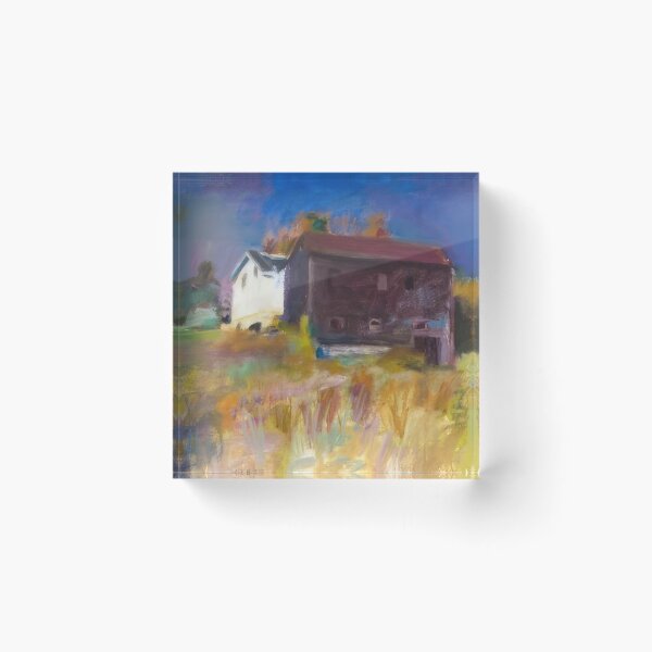 Item preview, New Upload  - Wolf Kahn - Best artist (91) - Vibrant Abstract Landscape - New Upload  - Wolf Kahn - Best artist  designed and sold by MirandaZArt.