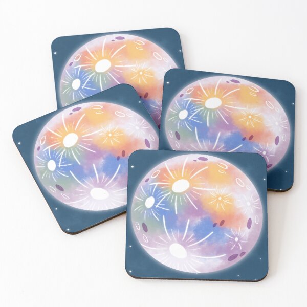 Item preview, Colourful Moon designed and sold by Soph's Studio.