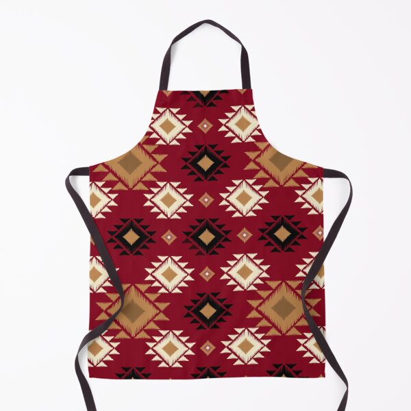 Item preview, Ikat Geometric Seamless Pattern on Red Background designed and sold by PAWIRADA.