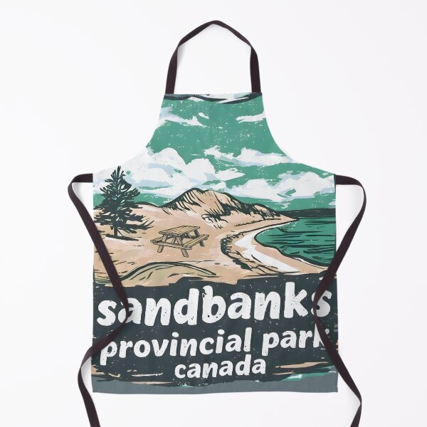 Item preview, Sandbanks Provincial Park Watercolor Landscape Beach designed and sold by HowToCanadian.