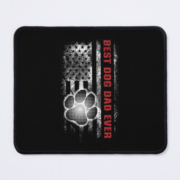 Item preview, Best Dog Dad Ever Patriotic Paw Print Design designed and sold by PowerSSales.