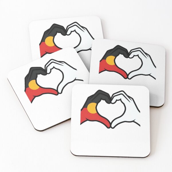 Item preview, Unity Indigenous & non-Indigenous heart hands symbol designed and sold by Lady-Frost.