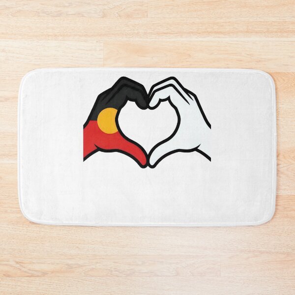 Item preview, Unity Indigenous & non-Indigenous heart hands symbol designed and sold by Lady-Frost.