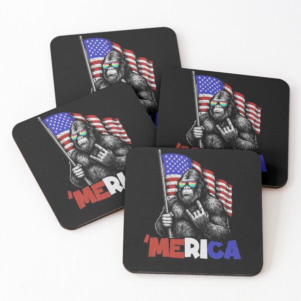 Item preview, Merica Gorilla Patriotic Funny Design designed and sold by PowerSSales.