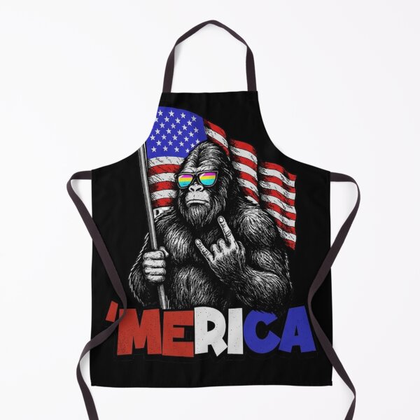 Item preview, Merica Gorilla Patriotic Funny Design designed and sold by PowerSSales.