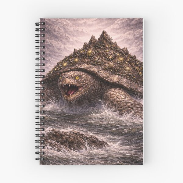 Item preview, Aspidochelone Mythological Sea Monster Artwork designed and sold by The Dark Files.