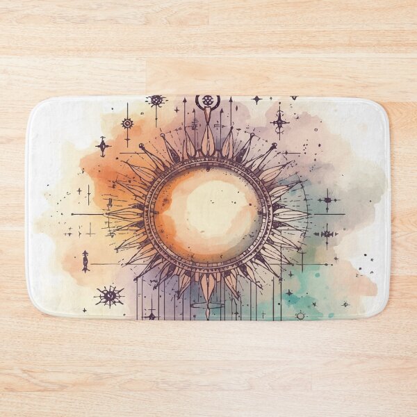 Item preview, Celestial Sun Talisman designed and sold by AbstractAnom.