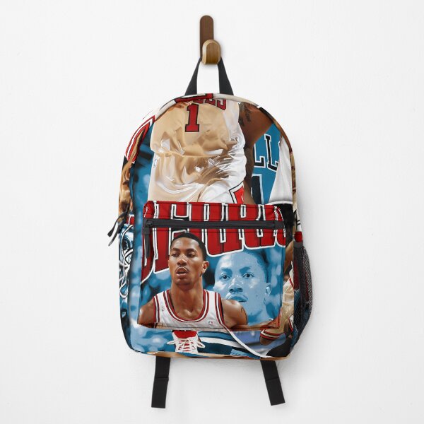 Item preview, Derrick Rose MVP Chicago Basketball Signature Vintage Retro 80s 90s Bootleg Rap Style designed and sold by Bow-and-Meow.