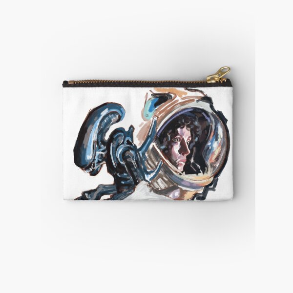 Item preview, Alien (1979) Ripley and Xenomorph painting designed and sold by LambertSimnel.