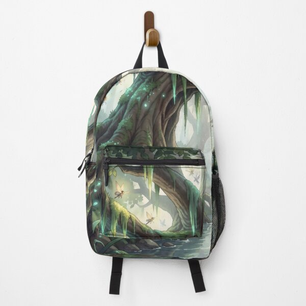 Item preview, Enchanted Forest Portal: The Whispering Twin Trees designed and sold by Serene Strokes Art.