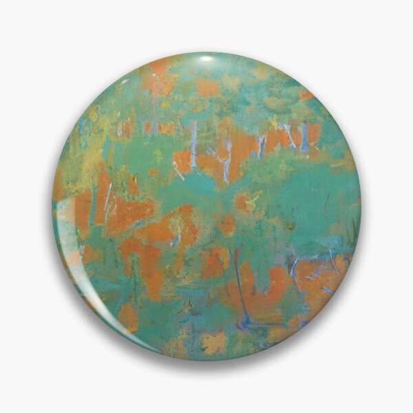 Item preview, New Upload  - Wolf Kahn - Best artist (34) - Vibrant Abstract Landscape - New Upload  - Wolf Kahn - Best artist  designed and sold by MirandaZArt.