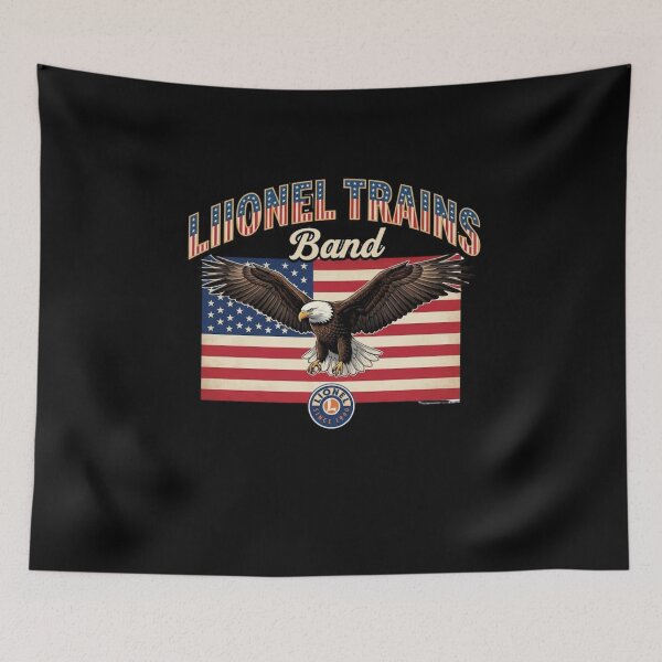 Artikelvorschau, Lionel Trains Band Patriotisches Adler-Design entworfen und verkauft von PowerSSales.