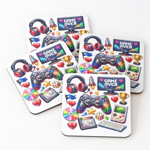 Item preview, Gaming Evolution – Retro & Modern Gear Collection designed and sold by Bit-By-Bit-Art.