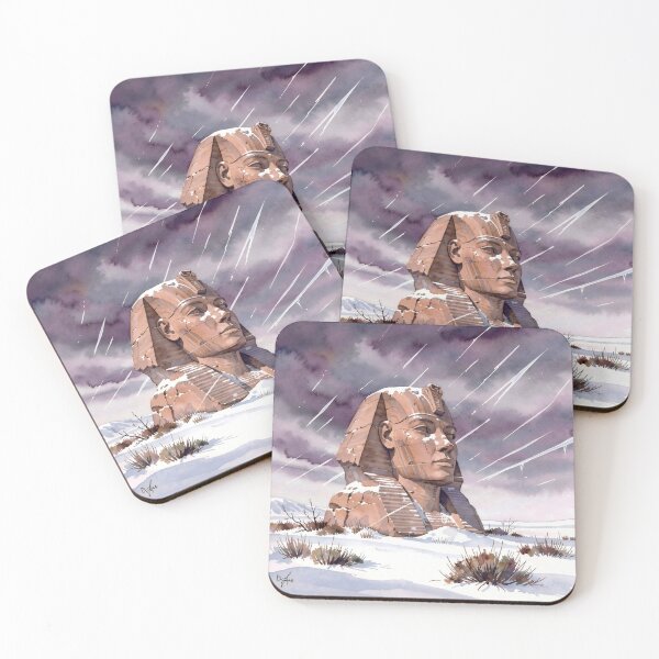Item preview, The Great Sphinx in the Snow: A Frozen History designed and sold by Serene Strokes Art.