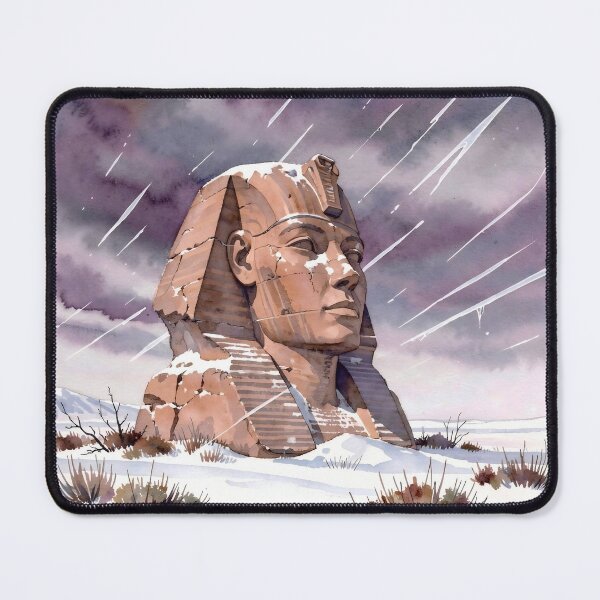 Item preview, The Great Sphinx in the Snow: A Frozen History designed and sold by Serene Strokes Art.