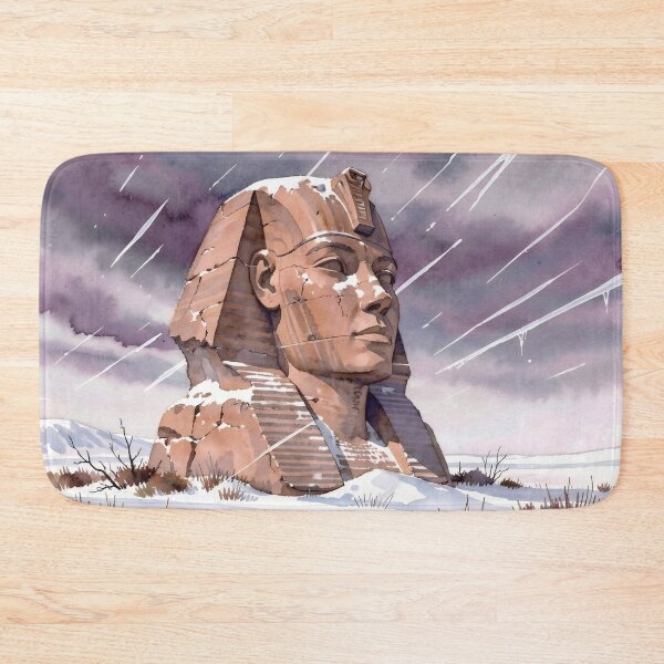 Item preview, The Great Sphinx in the Snow: A Frozen History designed and sold by Serene Strokes Art.