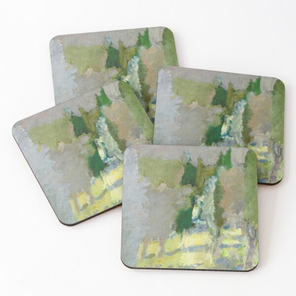 Item preview, New Upload  - Wolf Kahn - Best artist (37) - Vibrant Abstract Landscape - New Upload  - Wolf Kahn - Best artist  designed and sold by MirandaZArt.