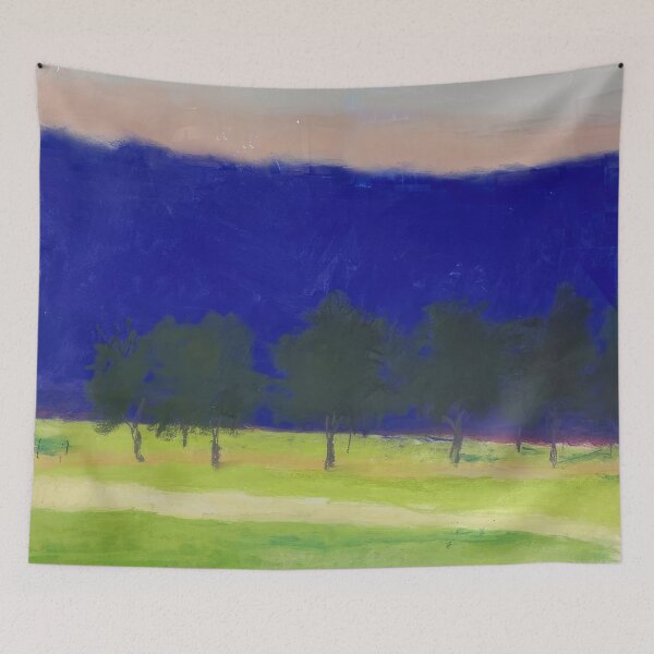 Item preview, New Upload  - Wolf Kahn - Best artist (39) - Vibrant Abstract Landscape - New Upload  - Wolf Kahn - Best artist  designed and sold by MirandaZArt.
