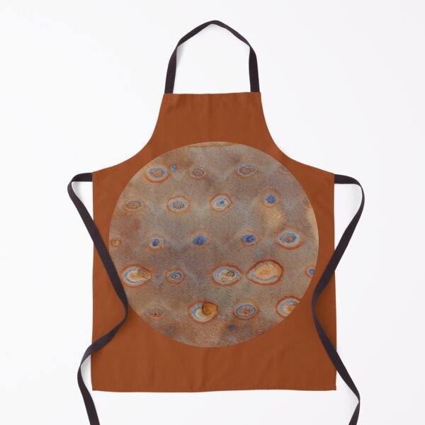 Item preview, No 1 Orange Abstract Wall Art Cyanotype Print Warm Earth Tone Modern Organic Decor designed and sold by NicoleGiger.Studio.