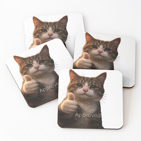 Item preview, Approved crying cat designed and sold by Not Quite Sentient.