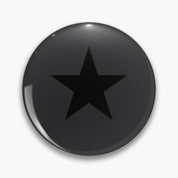 Item preview, Minimal Black Star Black Background designed and sold by GemsAnatomy.