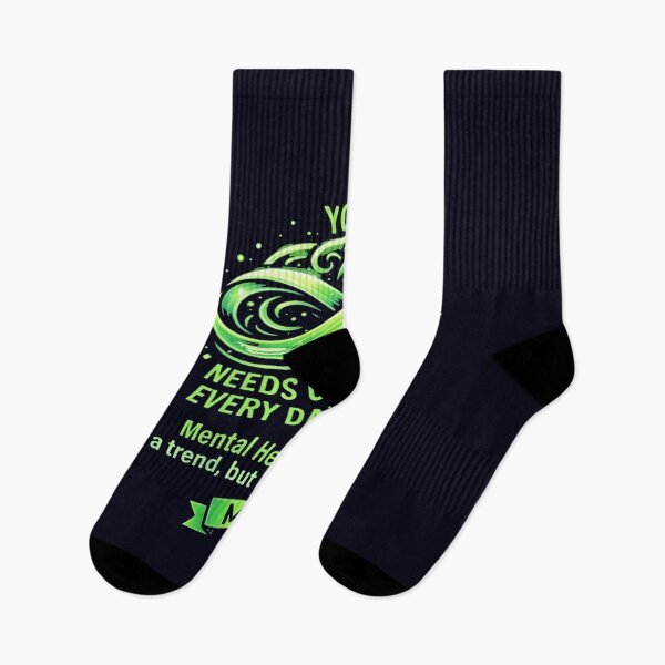 Item preview, mental health awareness day designed and sold by  Mudikeys.