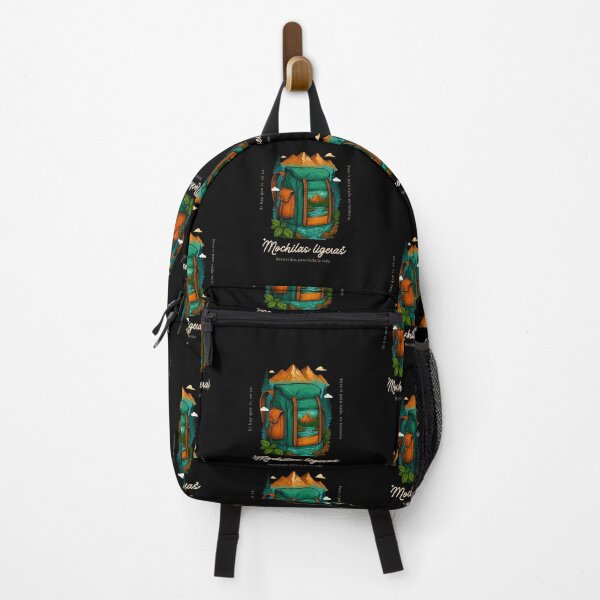 Item preview, Mochilas ligeras - travel lover - spanish travel humour designed and sold by My-Queens-Store.