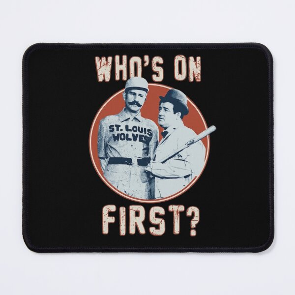 Item preview, Who’s On First Vintage Baseball Comedy Shirt designed and sold by PowerSSales.